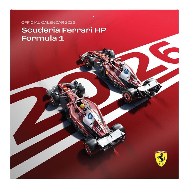 Календар 2027 Formula 1 - Scuderia Ferrari HP - Limited Edition
