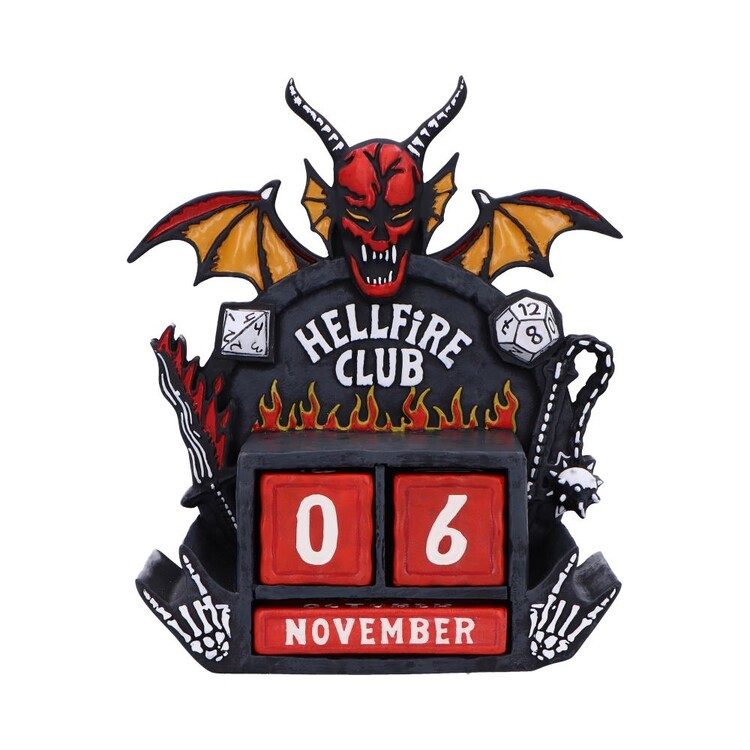 3D календар Stranger Things - Hellfire Club