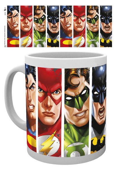 Skodelica DC Comics - Justice League Faces