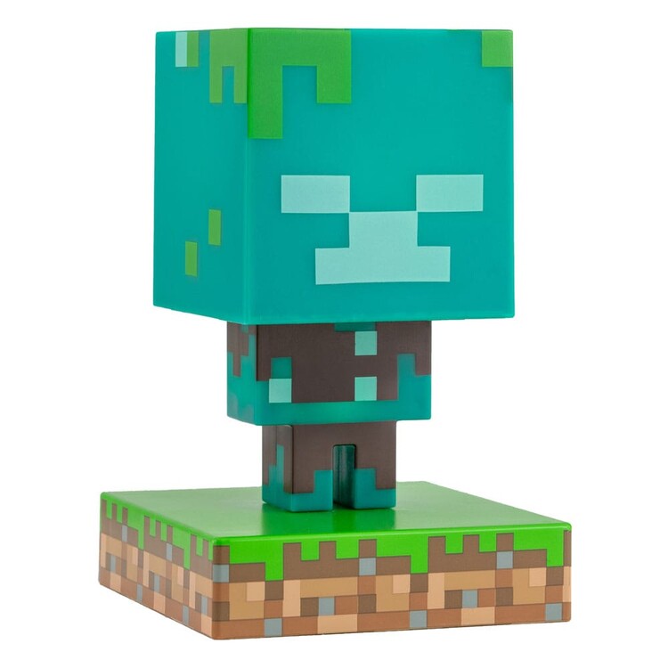 Žareča figurica Minecraft - Drowned Zombie