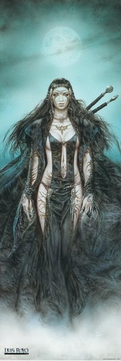 Плакат Luis Royo - daughter of the moon