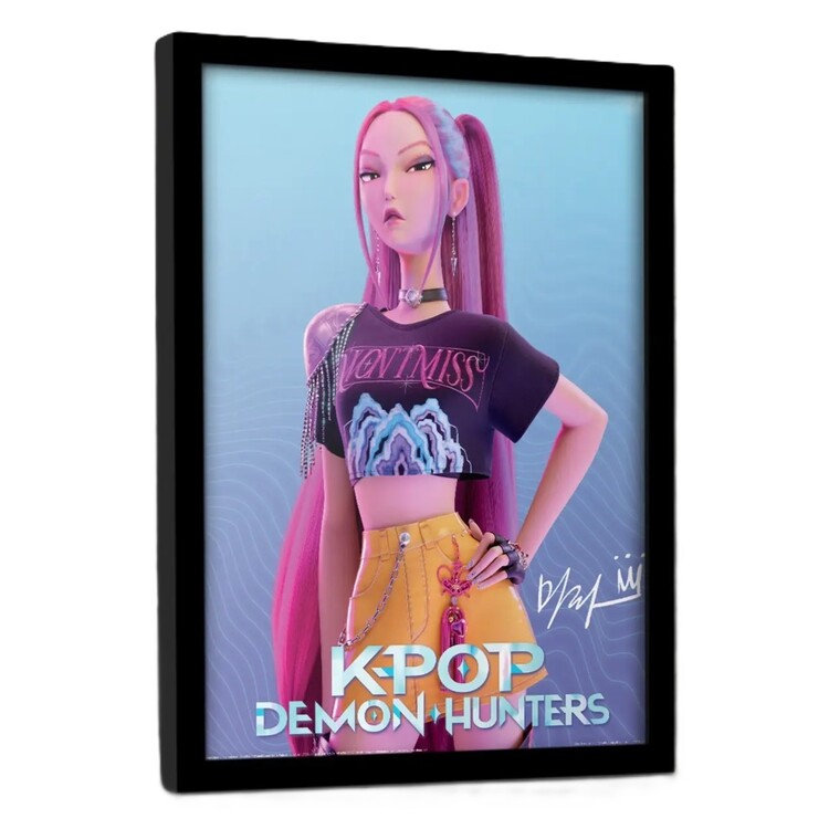 Κορνιζαρισμένη αφίσα K-Pop Demon Hunters - Mira