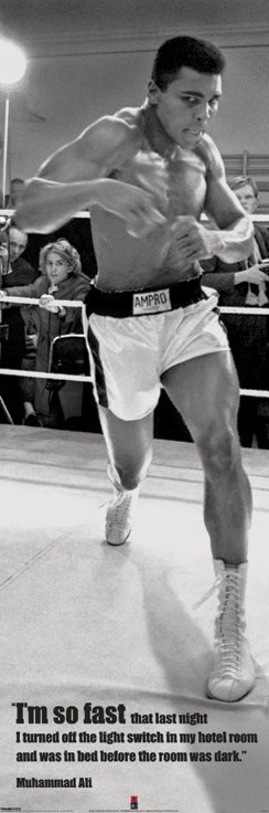 Плакат Muhammad Ali - fast