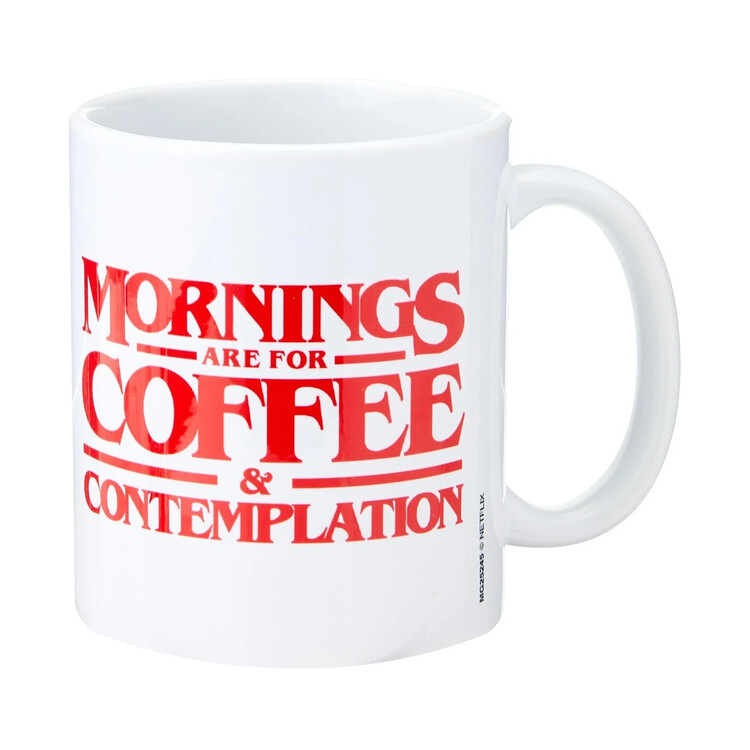 Mug Stranger Things - Coffee and Contemplation