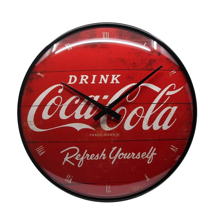 Relógio Coca-Cola - Logo Red