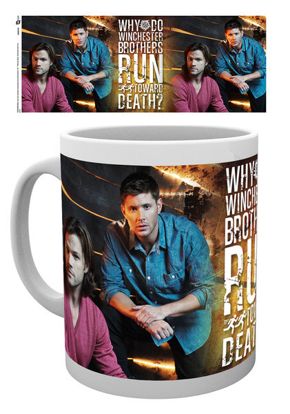 Caneca Supernatural - Sam and Dean