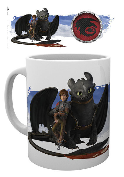 Caneca Dragons - Toothless and Hiccup