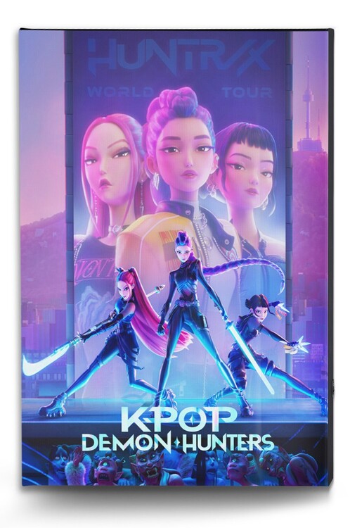 Slika na platnu KPop Demon Hunters | LED
