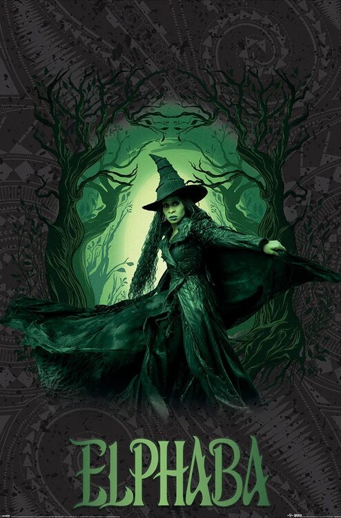 Плакат Wicked 2 - Elphaba Glow