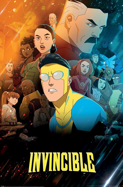 Плакат Invincible - Character Montage