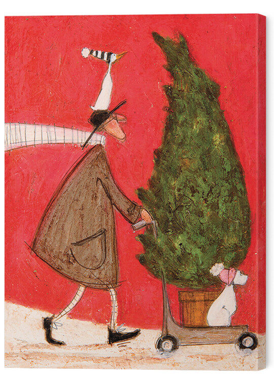 Принти на полотні Sam Toft - Little Silent Christmas Tree