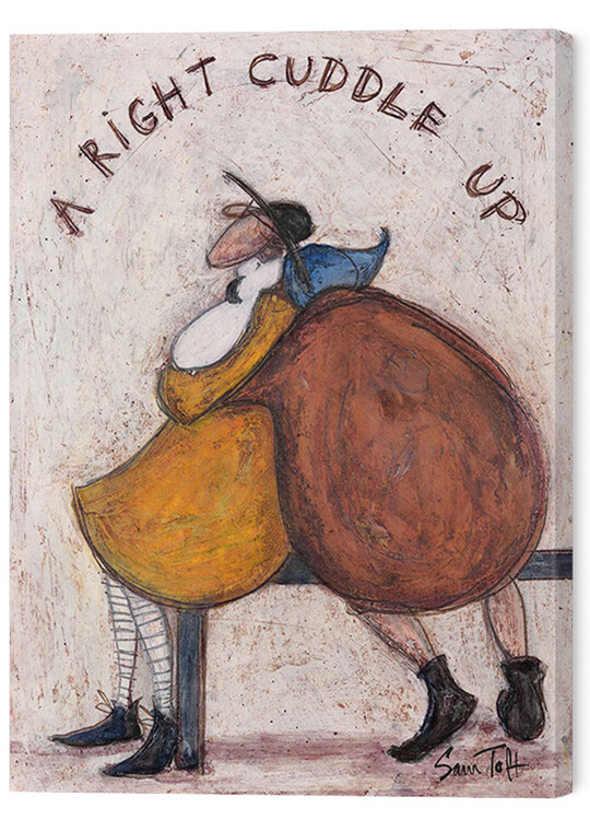 Quadro em tela Sam Toft - Aright Cuddle Up