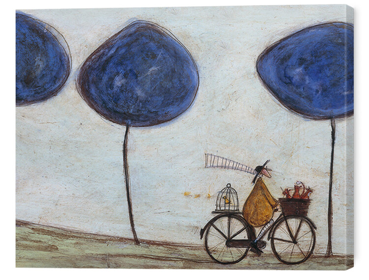 Принти на полотні Sam Toft - Freewheelin' With Joyce Greenfields And The Felix 3