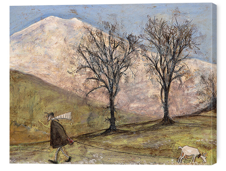 Принти на полотні Sam Toft - Walking With Mansfield
