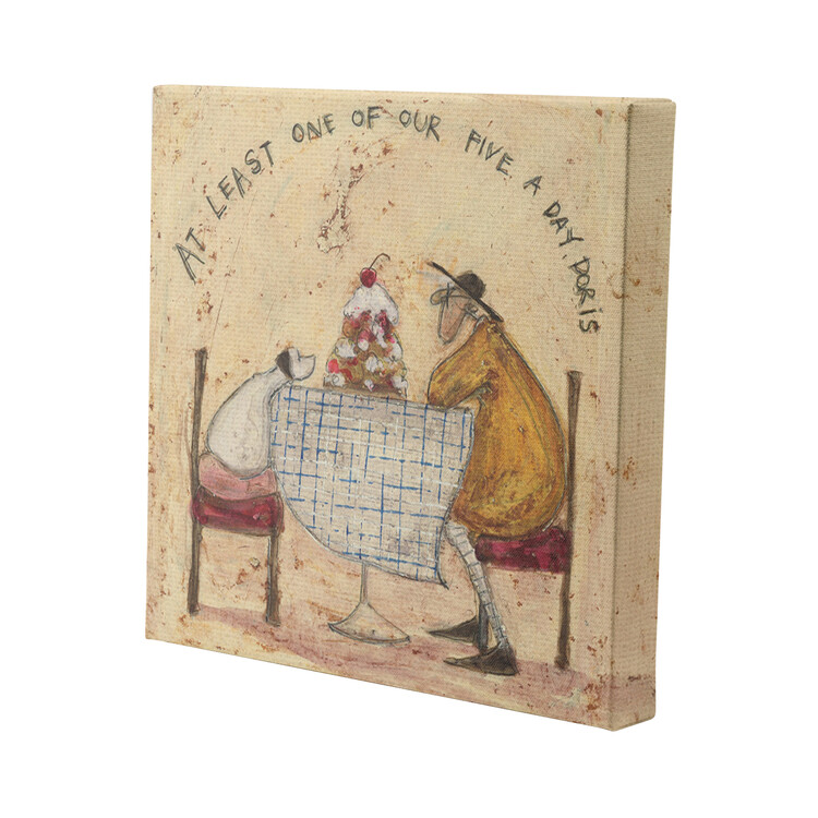 Принти на полотні Sam Toft - At Least One Of Our Five A Day Doris