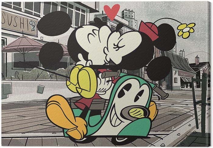 Принти на полотні Mickey Shorts - Mickey and Minnie