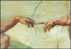 The Creation of Adam (Part) Картина