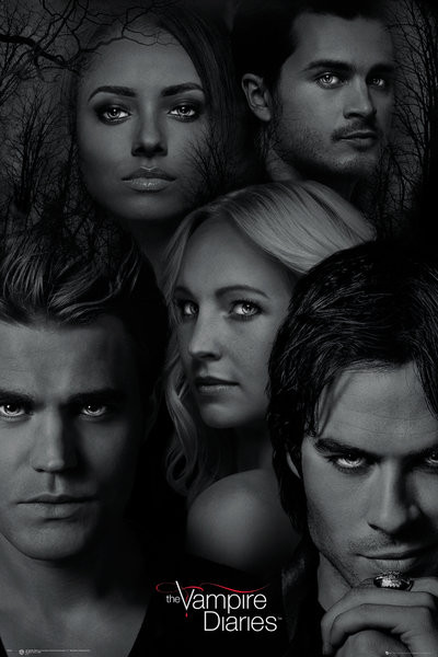 Плакат The Vampire Diaries - Faces