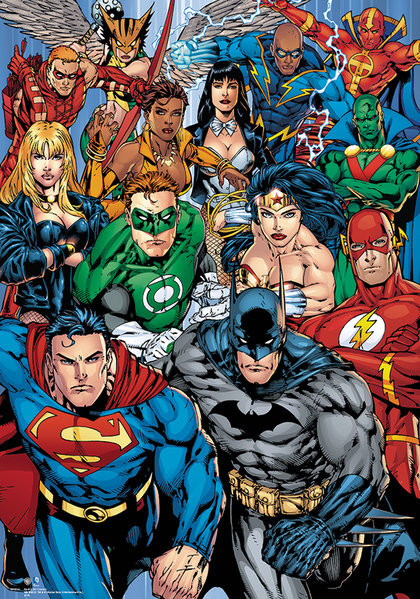 Poster DC Comics - Collage