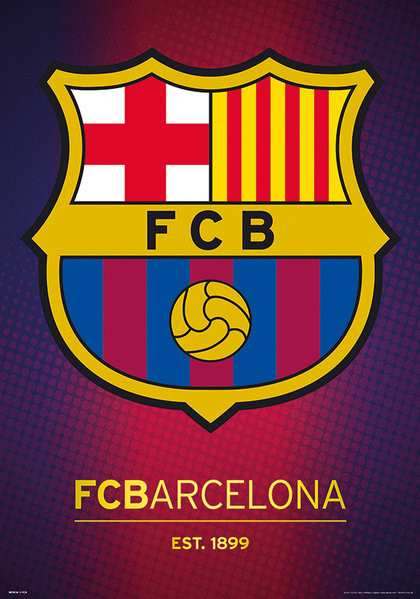 Poster FC Barcelona - Crest