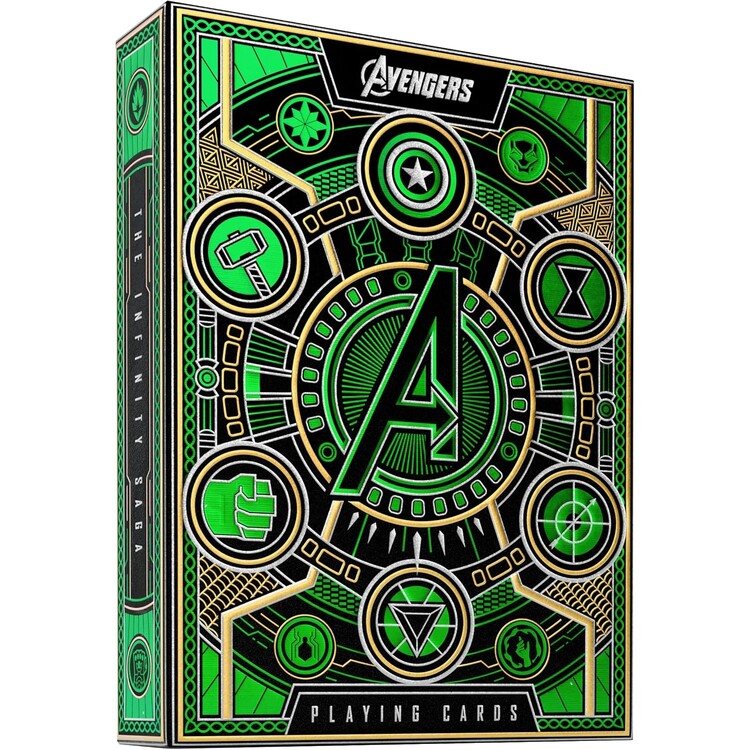 Τραπουλόχαρτα Avengers - The Infinity Saga - Green Version