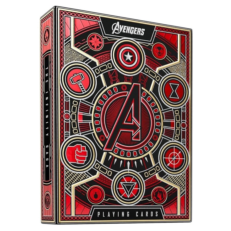 Igralne kartice Avengers - The Infinity Saga - Red Version
