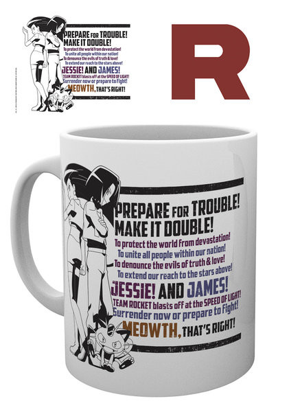 Caneca Pokémon - Team Rocket