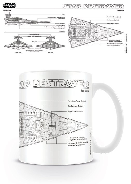 Kuppi Star Wars - Star Destroyer Sketch