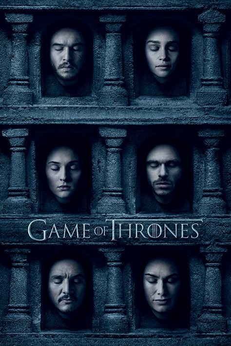 Плакат Game of Thrones - Hall of Faces