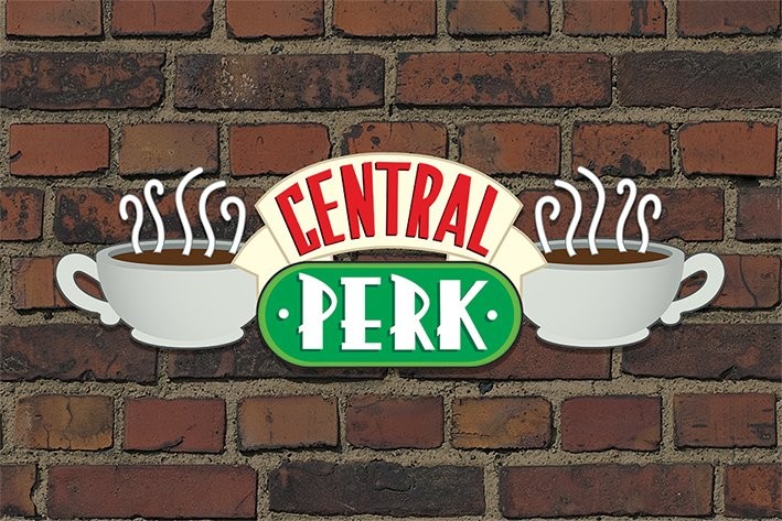 Плакат Friends TV - Central Perk Brick