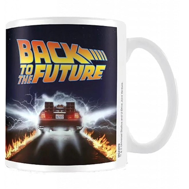 Чаша Back To The Future - Delorean