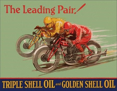 Metallikyltti Shell - Winning Pair