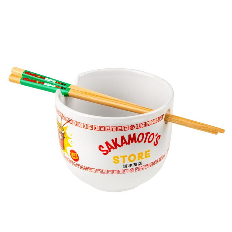 Set ciotola e bacchette per ramen Sakamoto Days - Sakamoto's Store