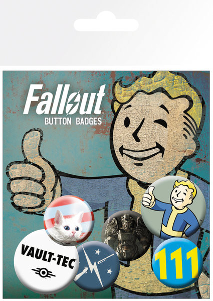 Badge set Fallout 4 - Mix 1
