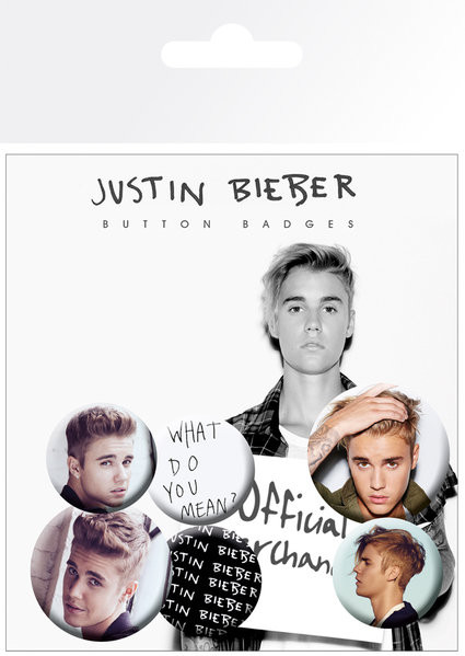 Badge set Justin Bieber - Mix 3