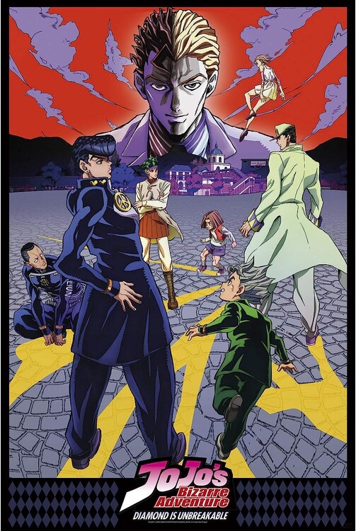 Плакат Jojo's Bizzare Adventure - Diamond