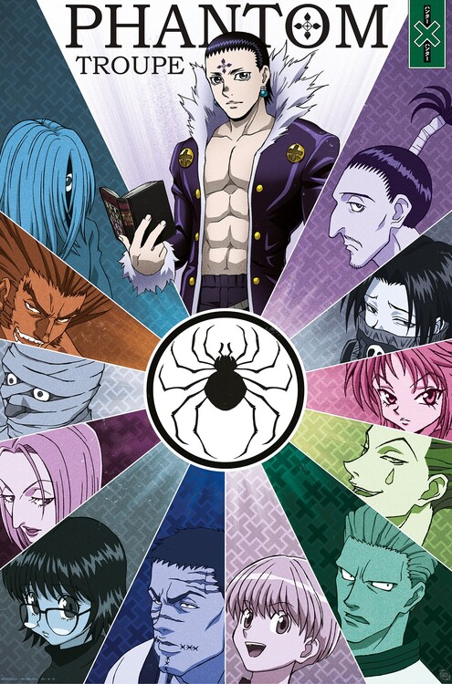 Плакат Hunter x Hunter - Spider Members