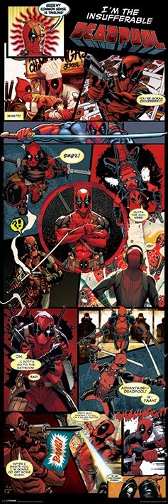 Плакат Deadpool - Panels