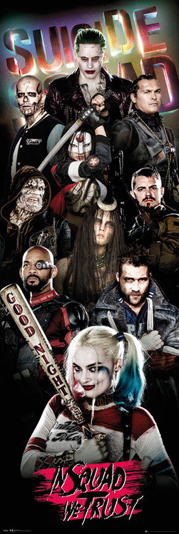 Плакат Suicide Squad - Collage