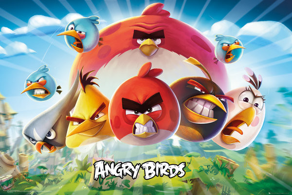 Плакат Angry Birds - Keyart