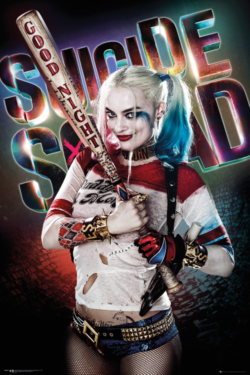 Плакат Escuadrón Suicida - Harley Quinn Good Night