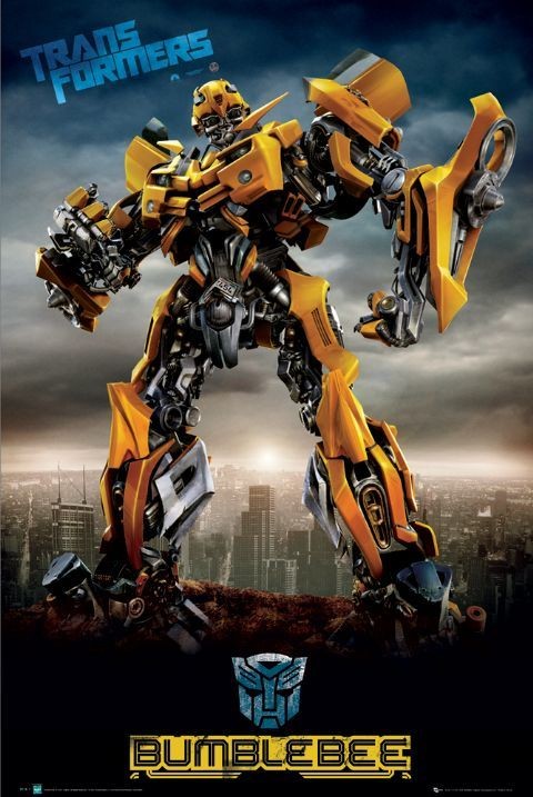 Poster TRANSFORMERS - bumblebee city