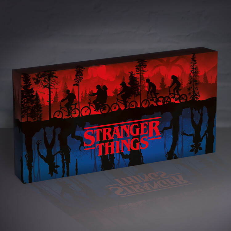 Lamp Stranger Things - 2 Worlds