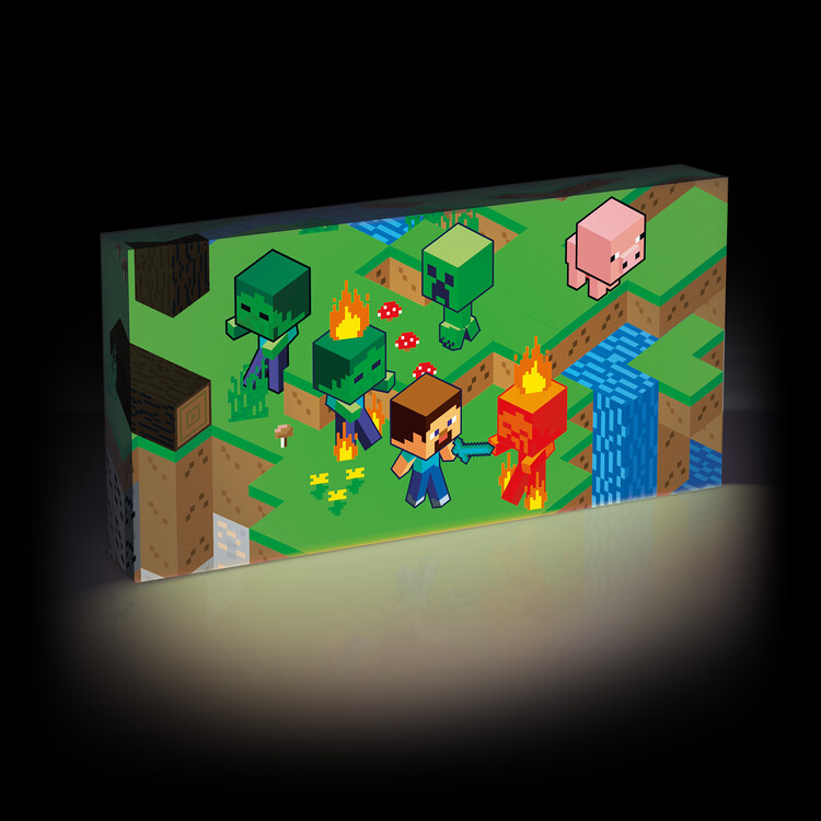 Λάμπα Minecraft - Isometric