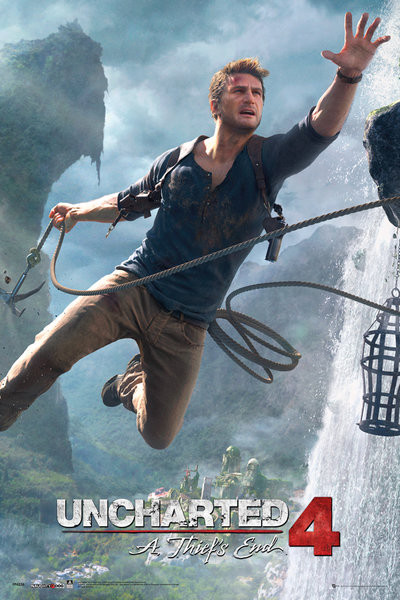 Poster Uncharted 4: A Thief's End - Jump