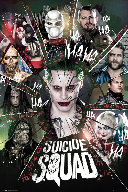 Плакат Suicide Squad- Circle
