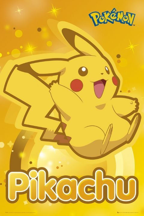 Плакат POKÉMON - Pikachu