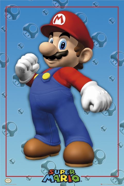 Poster Nintendo - super mario