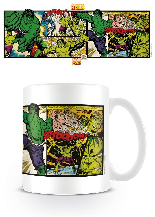 Mug Marvel Retro - Hulk Panels