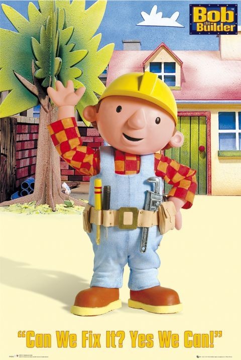 Poster BOŘEK STAVITEL - standing